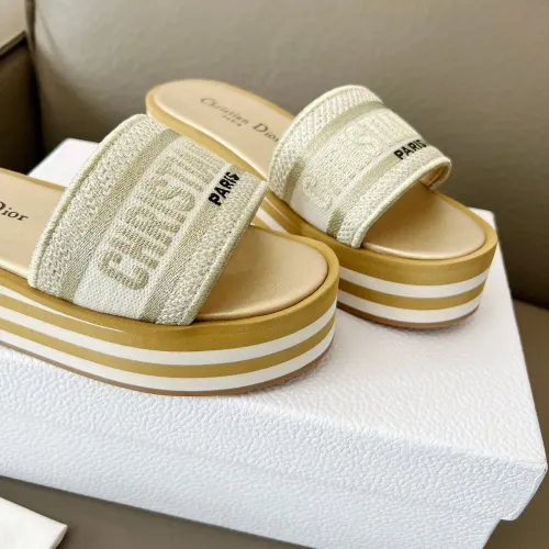 Replica Christian Dior Slippers For Women #1431899 $85.00 USD for Wholesale