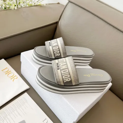 Christian Dior Slippers For Women #1431900 $85.00 USD, Wholesale Replica Christian Dior Slippers