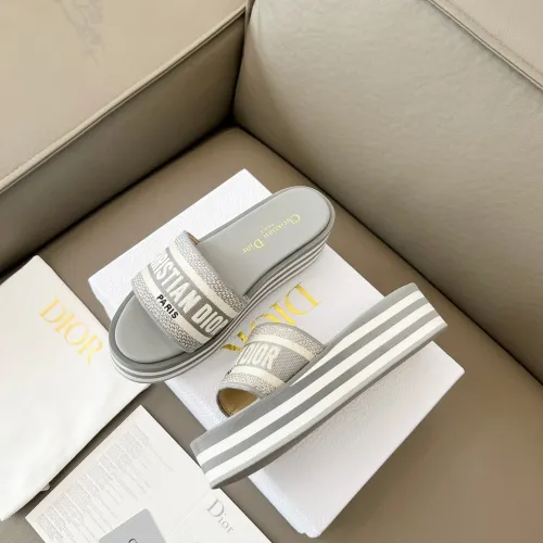 Replica Christian Dior Slippers For Women #1431900 $85.00 USD for Wholesale