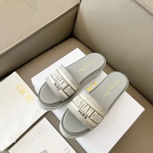 Replica Christian Dior Slippers For Women #1431900 $85.00 USD for Wholesale