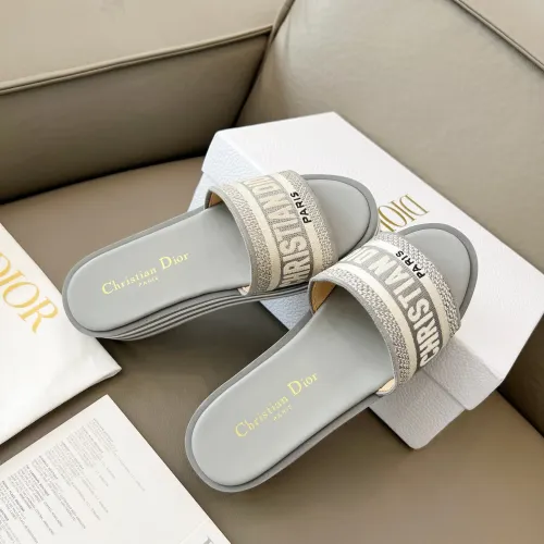 Replica Christian Dior Slippers For Women #1431900 $85.00 USD for Wholesale