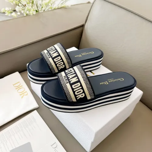 Christian Dior Slippers For Women #1431901 $85.00 USD, Wholesale Replica Christian Dior Slippers