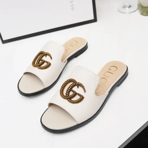 Gucci Slippers For Women #1431903 $85.00 USD, Wholesale Replica Gucci Slippers