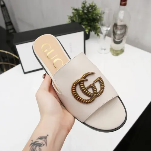 Replica Gucci Slippers For Women #1431903 $85.00 USD for Wholesale