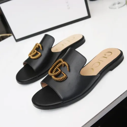 Gucci Slippers For Women #1431905 $85.00 USD, Wholesale Replica Gucci Slippers