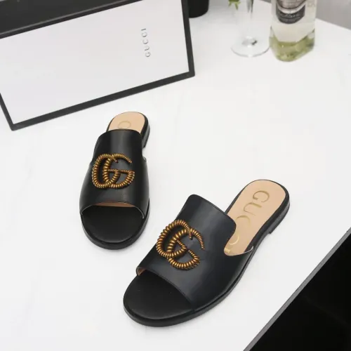 Replica Gucci Slippers For Women #1431905 $85.00 USD for Wholesale