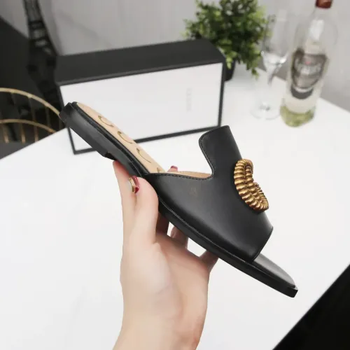 Replica Gucci Slippers For Women #1431905 $85.00 USD for Wholesale