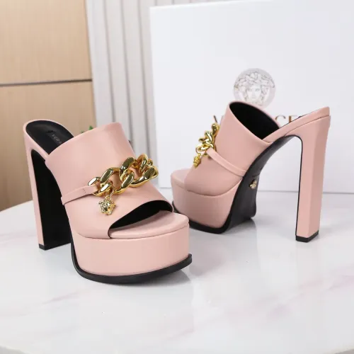 Replica Versace Slippers For Women #1431916 $118.00 USD for Wholesale