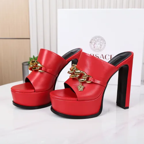 Versace Slippers For Women #1431918 $118.00 USD, Wholesale Replica Versace Slippers