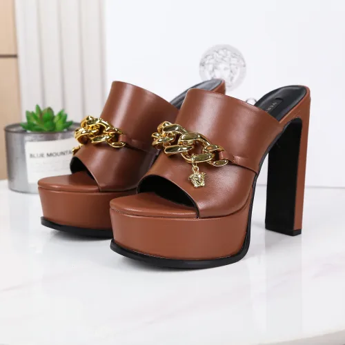 Replica Versace Slippers For Women #1431920 $118.00 USD for Wholesale