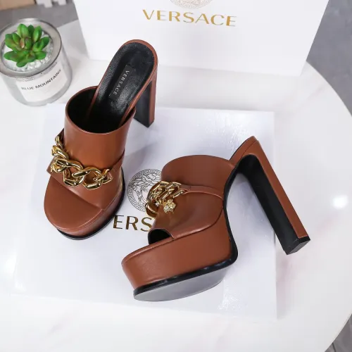 Replica Versace Slippers For Women #1431920 $118.00 USD for Wholesale