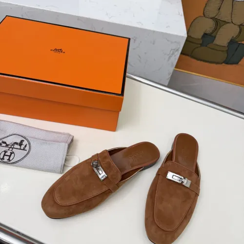 Replica Hermes Slippers For Women #1431925 $88.00 USD for Wholesale