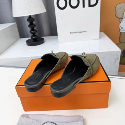 Replica Hermes Slippers For Women #1431926 $88.00 USD for Wholesale