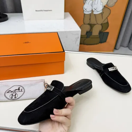 Replica Hermes Slippers For Women #1431927 $88.00 USD for Wholesale