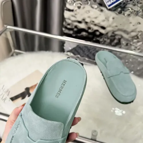Replica Hermes Slippers For Women #1431938 $98.00 USD for Wholesale