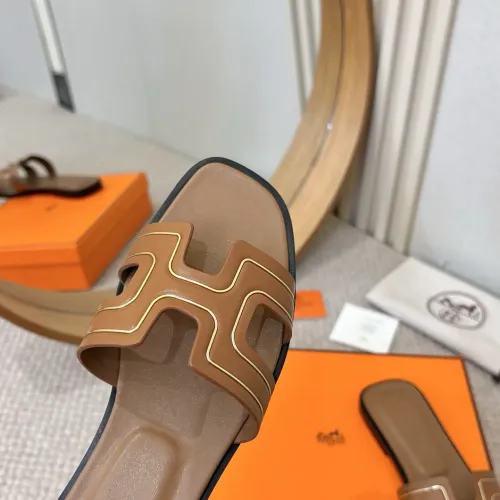 Replica Hermes Slippers For Women #1431943 $96.00 USD for Wholesale