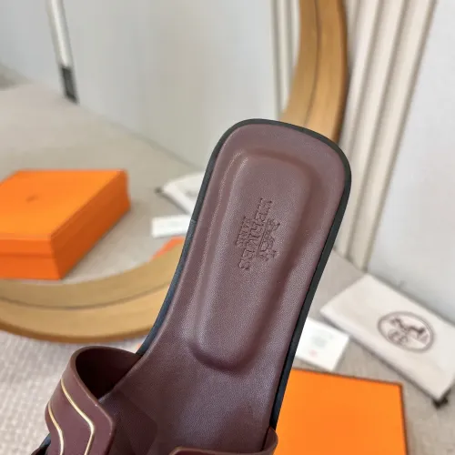 Replica Hermes Slippers For Women #1431944 $96.00 USD for Wholesale