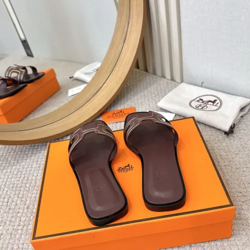 Replica Hermes Slippers For Women #1431944 $96.00 USD for Wholesale