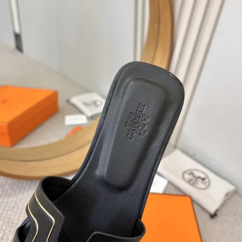 Replica Hermes Slippers For Women #1431945 $96.00 USD for Wholesale