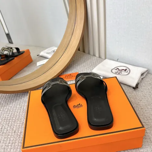 Replica Hermes Slippers For Women #1431945 $96.00 USD for Wholesale
