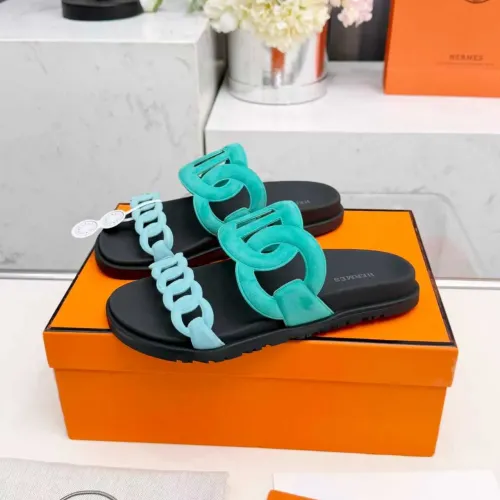 Hermes Slippers For Women #1431951 $96.00 USD, Wholesale Replica Hermes Slippers