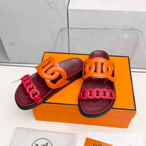 Replica Hermes Slippers For Women #1431952 $96.00 USD for Wholesale