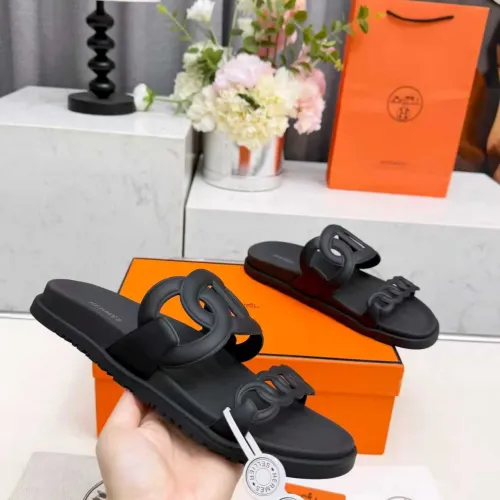 Replica Hermes Slippers For Women #1431956 $96.00 USD for Wholesale
