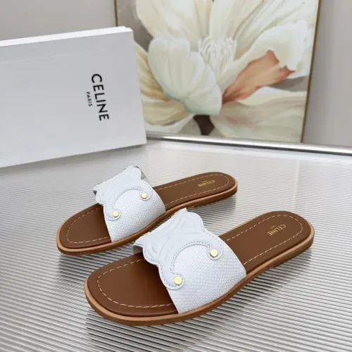 Celine Slippers For Women #1431957 $85.00 USD, Wholesale Replica Celine Slippers