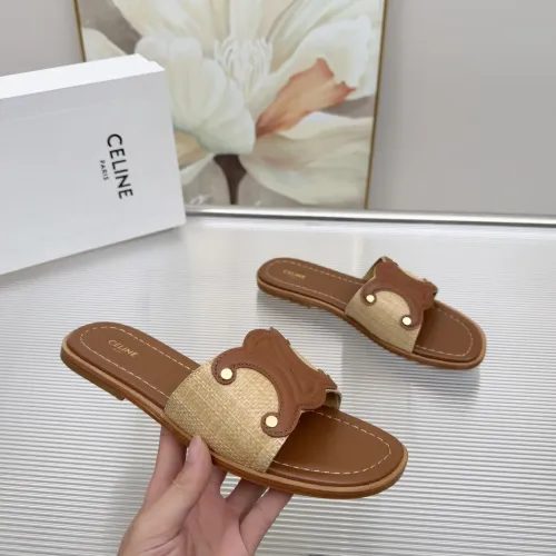 Replica Celine Slippers For Women #1431958 $85.00 USD for Wholesale