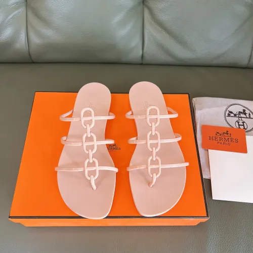Hermes Slippers For Women #1431980 $48.00 USD, Wholesale Replica Hermes Slippers