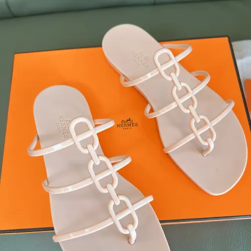 Replica Hermes Slippers For Women #1431980 $48.00 USD for Wholesale