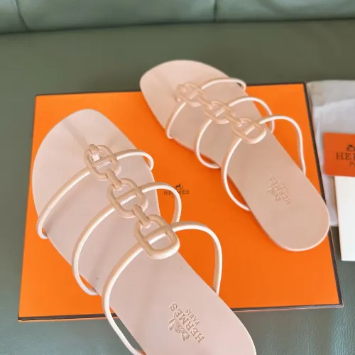 Replica Hermes Slippers For Women #1431980 $48.00 USD for Wholesale