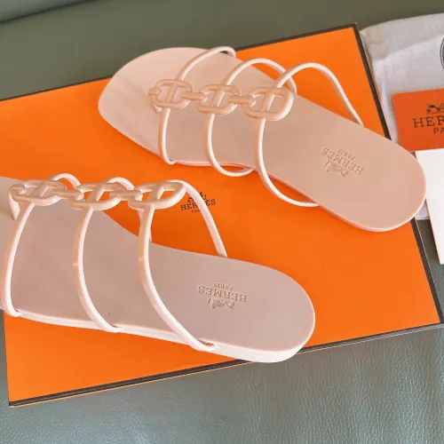 Replica Hermes Slippers For Women #1431980 $48.00 USD for Wholesale