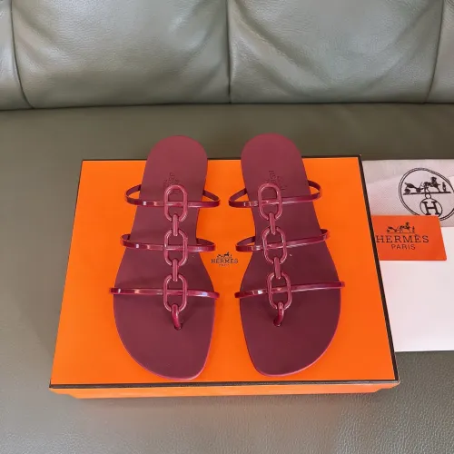 Hermes Slippers For Women #1431981 $48.00 USD, Wholesale Replica Hermes Slippers