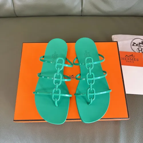 Hermes Slippers For Women #1431989 $48.00 USD, Wholesale Replica Hermes Slippers