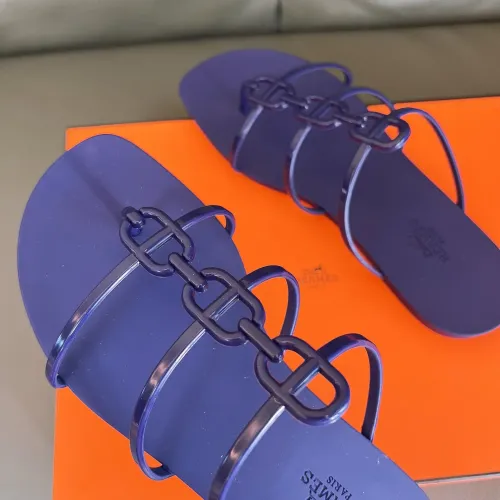 Replica Hermes Slippers For Women #1431992 $48.00 USD for Wholesale