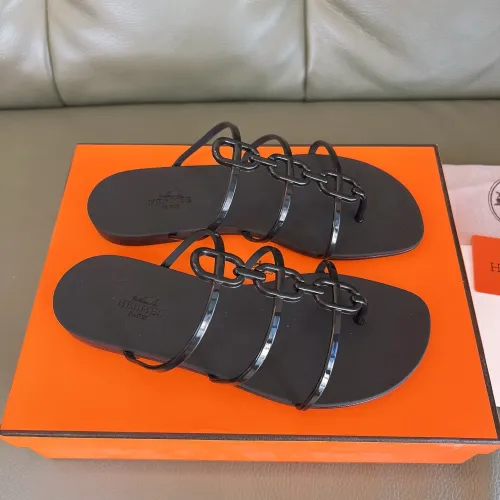 Replica Hermes Slippers For Women #1431995 $48.00 USD for Wholesale