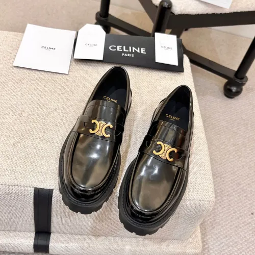 Replica Celine Leather Shoes For Women #1432014 $108.00 USD for Wholesale