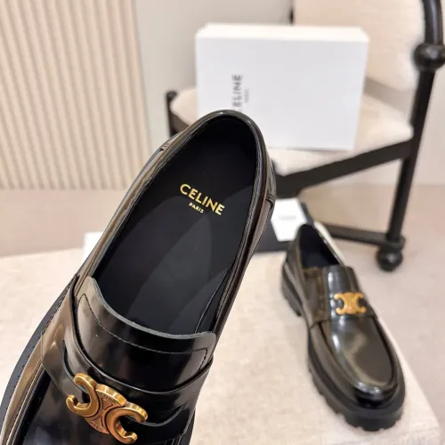 Replica Celine Leather Shoes For Women #1432014 $108.00 USD for Wholesale