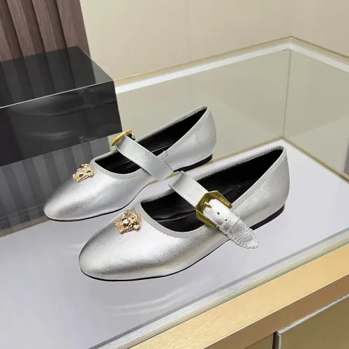 Versace Flat Shoes For Women #1432023 $82.00 USD, Wholesale Replica Versace Flat Shoes