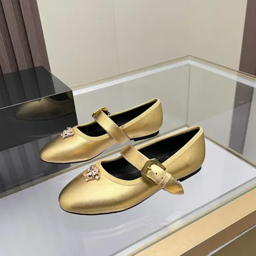 Versace Flat Shoes For Women #1432024 $82.00 USD, Wholesale Replica Versace Flat Shoes