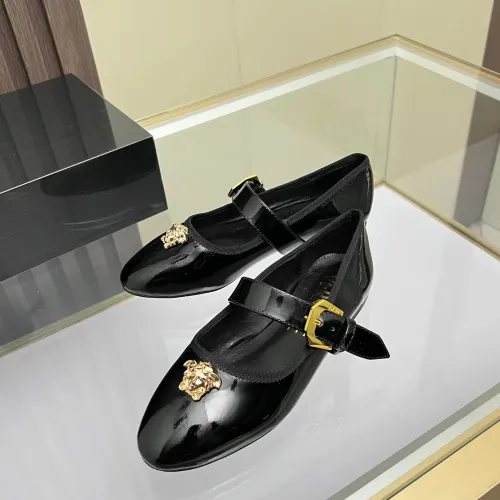 Versace Flat Shoes For Women #1432026 $82.00 USD, Wholesale Replica Versace Flat Shoes