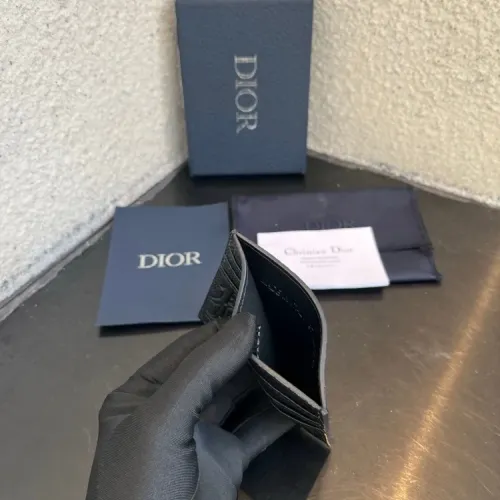 Replica Christian Dior AAA Man Card Holders #1432028 $42.00 USD for Wholesale