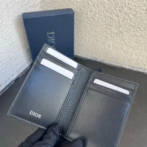 Replica Christian Dior AAA Man Card Holders #1432036 $52.00 USD for Wholesale