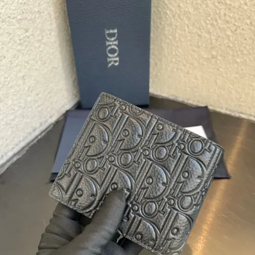 Replica Christian Dior AAA Man Wallets #1432045 $56.00 USD for Wholesale