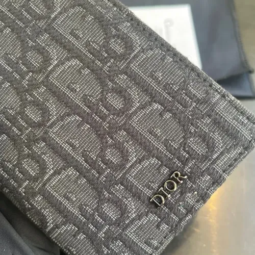 Replica Christian Dior AAA Man Long Wallets #1432050 $60.00 USD for Wholesale