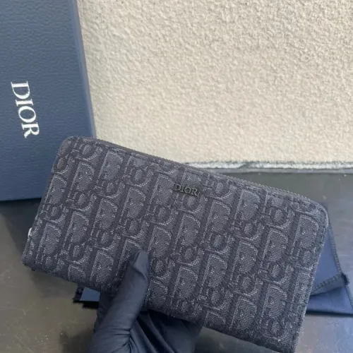 Christian Dior AAA Man Long Wallets #1432051 $64.00 USD, Wholesale Replica Christian Dior AAA Man Wallets