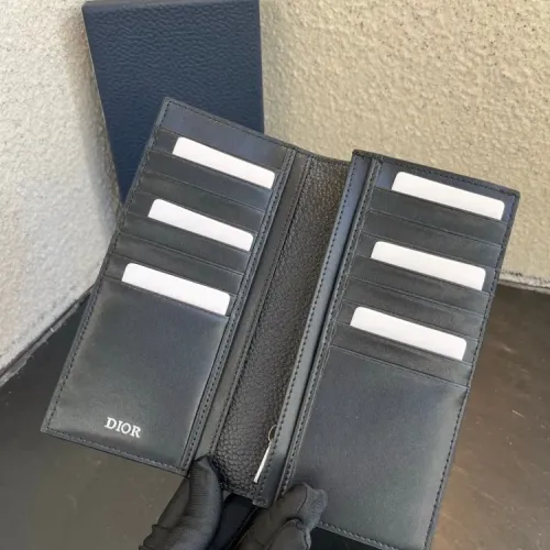 Replica Christian Dior AAA Man Long Wallets #1432054 $60.00 USD for Wholesale