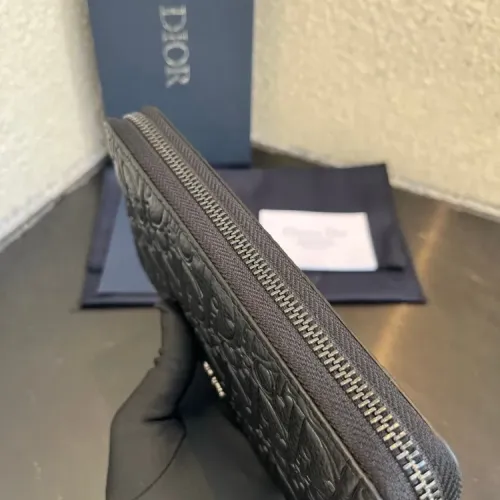Replica Christian Dior AAA Man Long Wallets #1432056 $64.00 USD for Wholesale