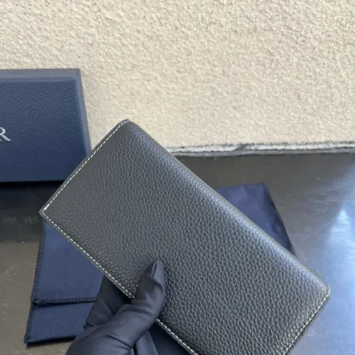 Replica Christian Dior AAA Man Long Wallets #1432080 $60.00 USD for Wholesale